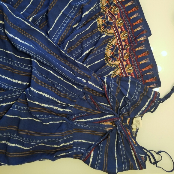 Pants - Boho Wide Leg Jumpsuit